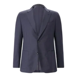 windsor. Regular-Fit Sakko aus Schurwolle blau Anzugjacke