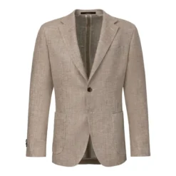 windsor. Sakko aus Leinen-Baumwollmix beige Anzugjacke