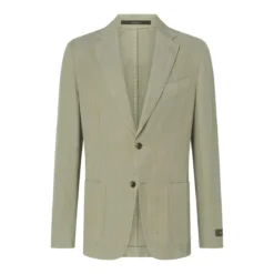 windsor. Sakko aus Leinenmix blau Anzugjacke