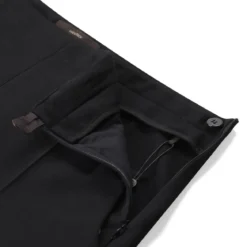windsor. Slim-Fit Hose aus Viskose-Mix schwarz