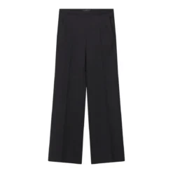 windsor. Slim-Fit Hose aus Viskose-Mix schwarz