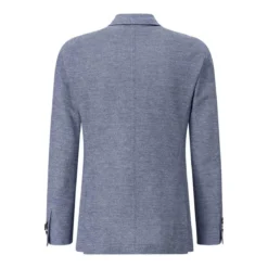windsor. Slim-Fit Sakko Giro mit Leinen Blau Anzugjacke