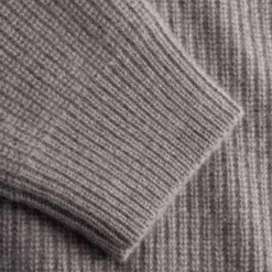 windsor. Strickpullover aus Wolle & Kaschmir grau Pullover