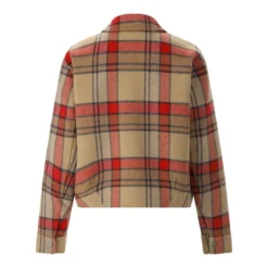 Woolrich Jacke aus Woll-Mix braun Übergangsjacke