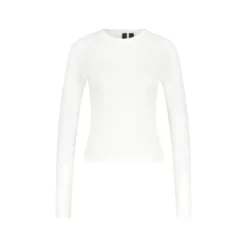 Y-3 Langarmshirt Weiß Longsleeve