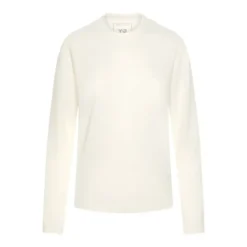 Y-3 Regular Longsleeve mit Logo weiß Longsleeve